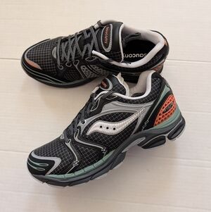 Saucony Progrid Triumph 4 Shadow Silver Men Casual Shoes Sneakers S7093-71 (9)